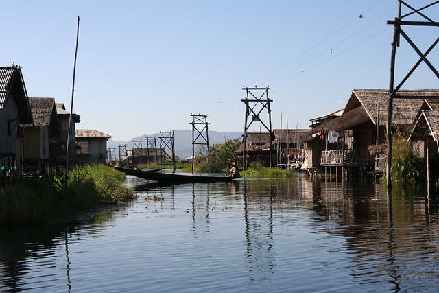 Villages lacustres du lac Inle