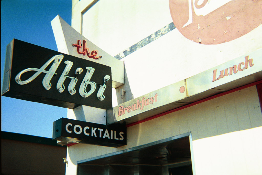 alibi sign | The infamous Alibi, where a breakfast of cockta… | Flickr