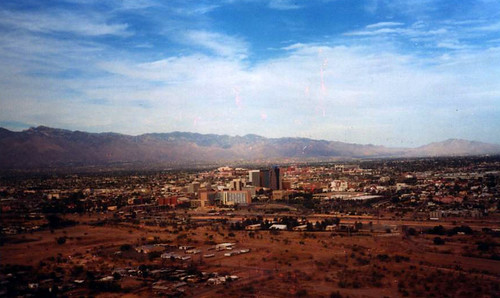 View of Tucson From 'A' Mountain 01
