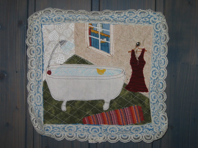 Bathroom quilt