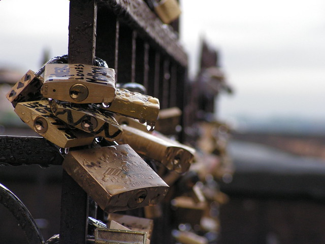 The Locks of love in Florence