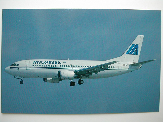 Air Aruba Postcard #1