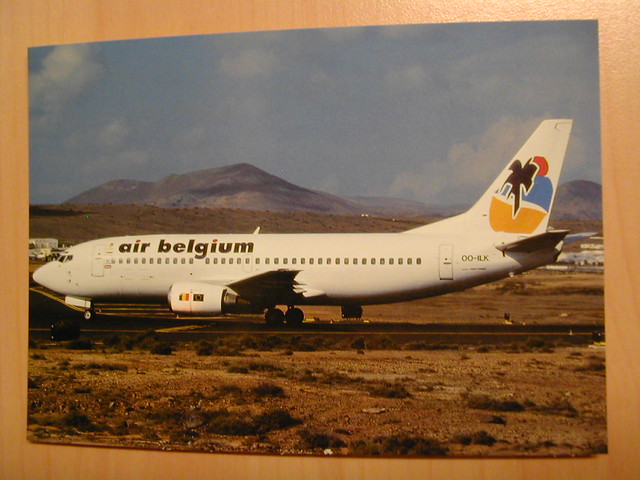 Air Belgium Postcard #1