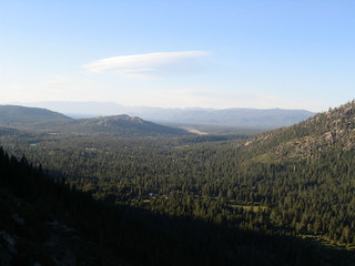 U.S. 50 Overlooking Lake Tahoe Basin, Near South Lake Tahoe, California