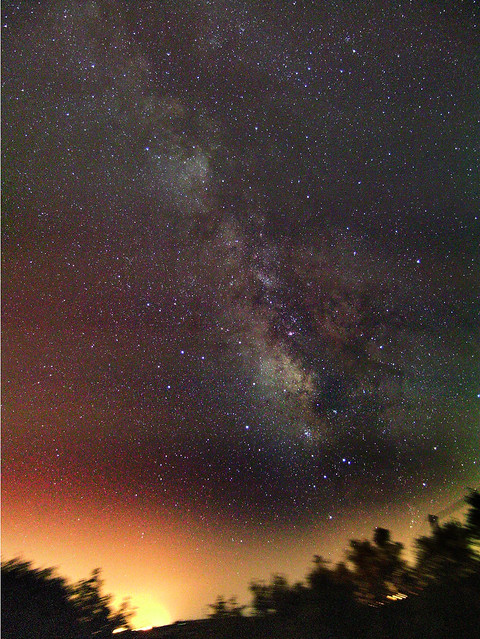 The Milky Way from the Algarve