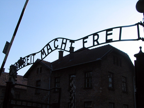 Entrance to Auschwitz