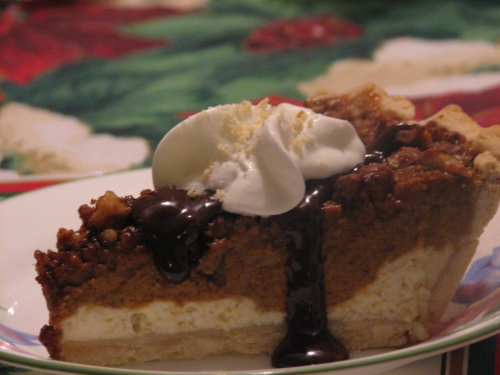 Pumpkin Praline Pie