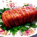 Bacon Wrapped Prune Stuffed Meatloaf by Helen M. Radics