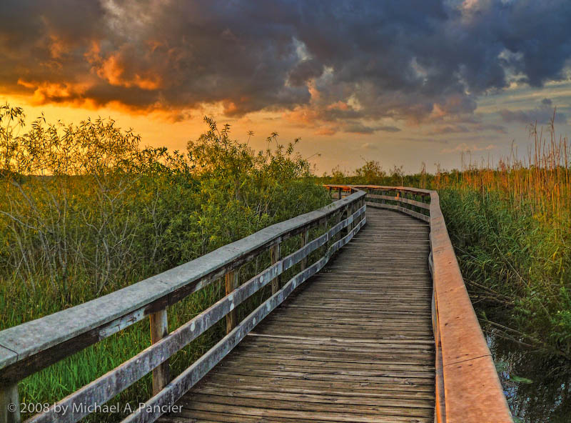 Sunset Trail by Michael Pancier Photography
