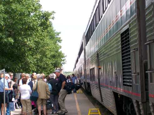 Amtrak At Grand Junction