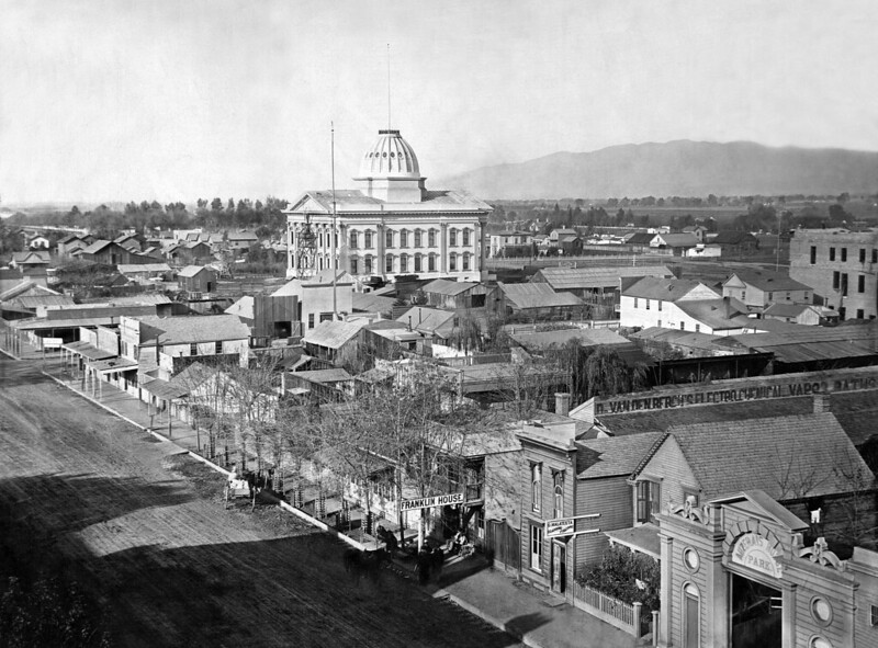 View of San Jose Courthouse 1868