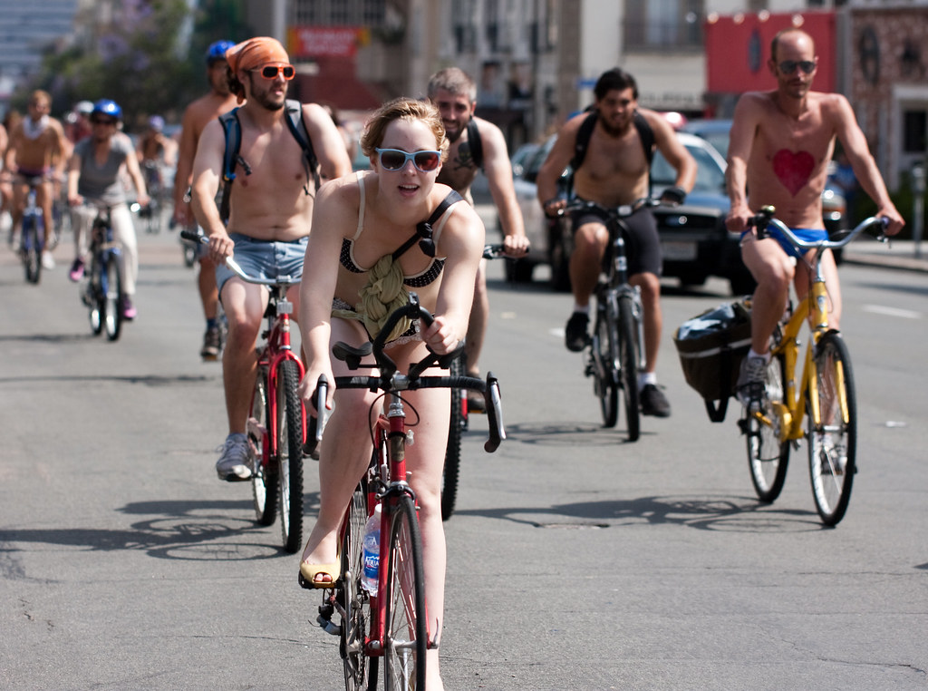 World Naked Bike Ride - San Diego 2011.