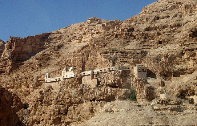 The Monastery of the Temptation - Jericho - Palestine