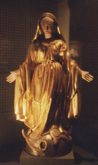 Statue of our Lady from the old Parish Church
