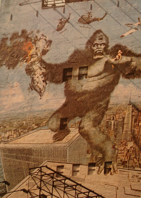 New York City 1970's Art King Kong Mural