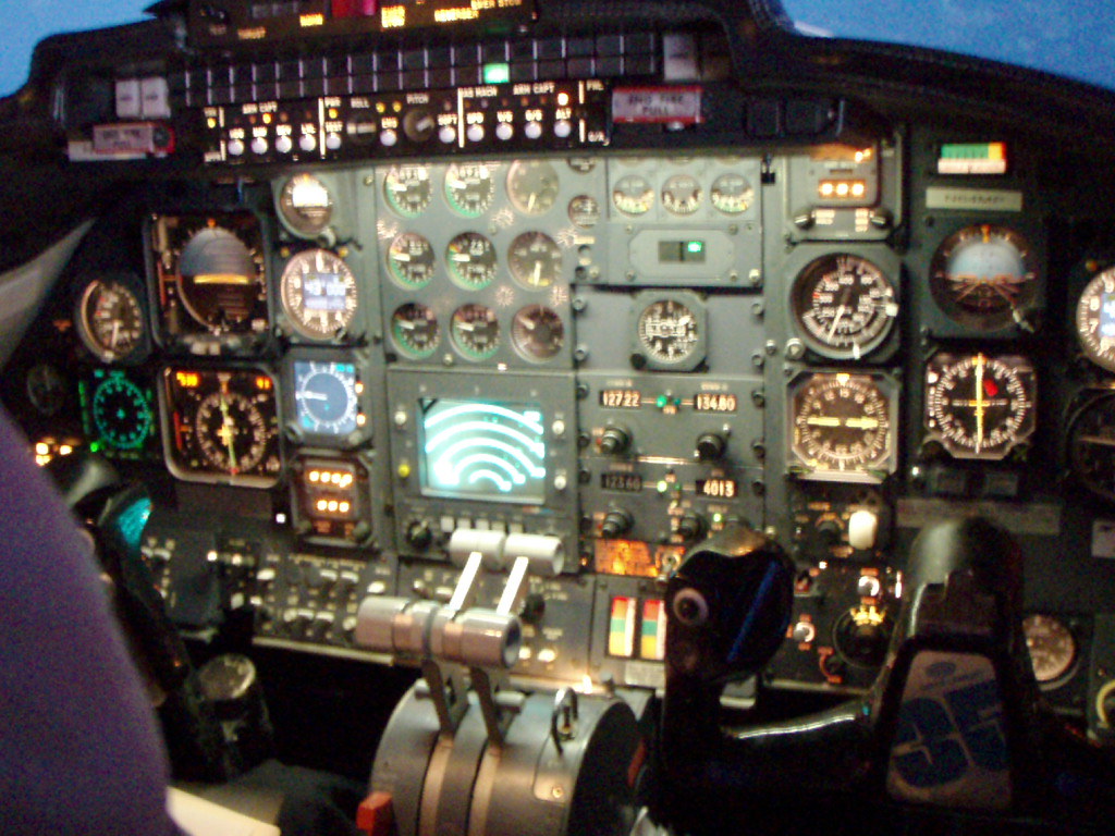 Cockpit Instruments Learjet Learjet 35a Instrument Panel | This is the instrument panel … | Flickr