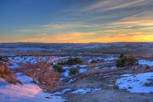 sunset sky snow newmexico clouds desert sunsets hdr ojito ojitowilderness
