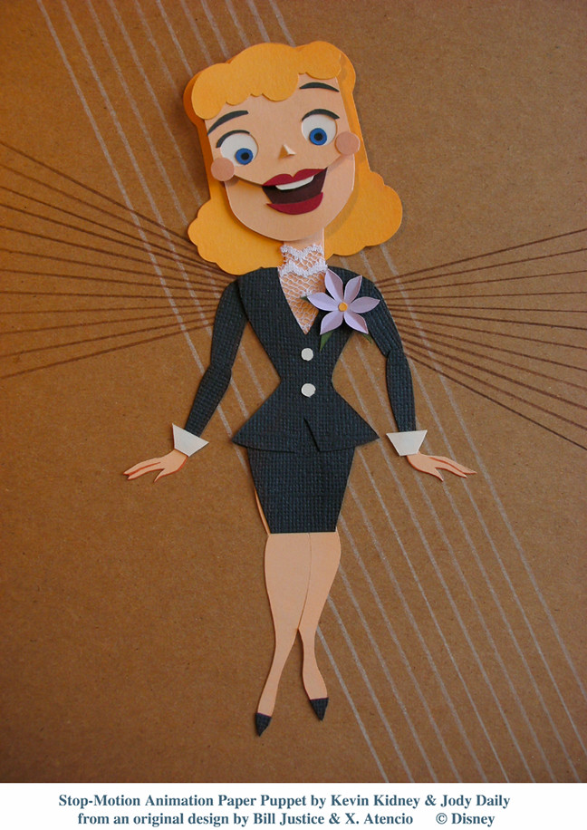 Stop-Motion Paper Puppet - Boogie Woogie Girl | A paper paro… | Flickr