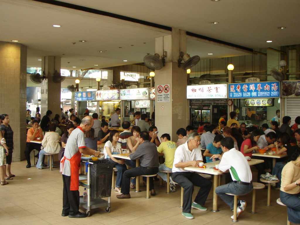 Hawker Centre | When the Singapore government decided to tak… | Flickr