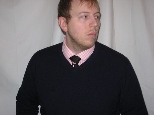 Sweater, tie, shirt 4 | I took some pics of me in my sweater… | Flickr