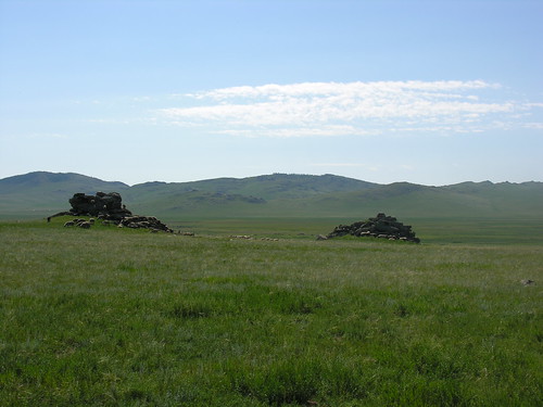 panorama mountains rocks 2006 cliffs mongolia steppes arkhangayaimag hayrhansum