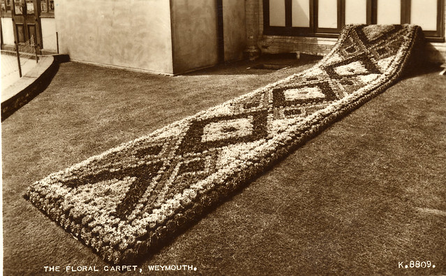 Floral carpet, Weymouth