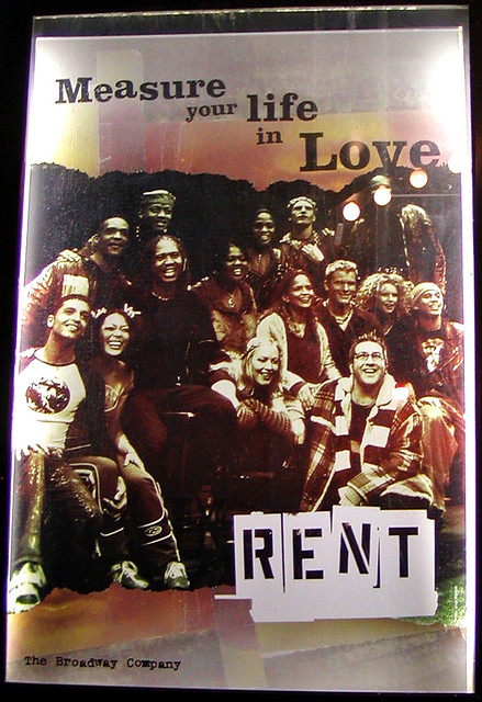 RENT Poster - Cast