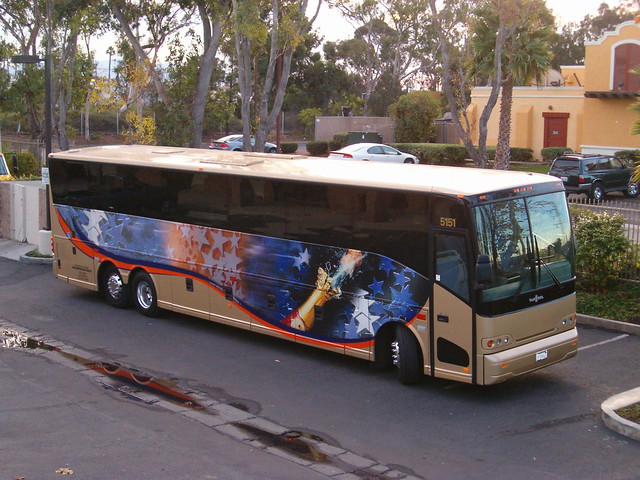 Van Hool Tour Bus in Chula Vista, California