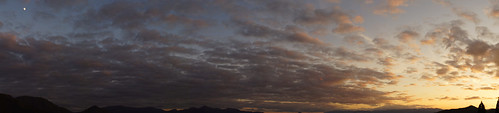 sunset sky panorama clouds grantspass roguevalley