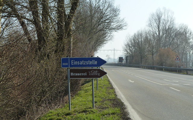 Der Inn von Jettenbach bis Mühldorf, März 2014  - Einsetzstelle in Jettenbach