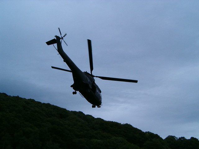 RAF Puma lift off