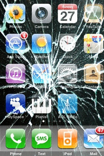 Broken iPhone Screen | by thetechbuzz