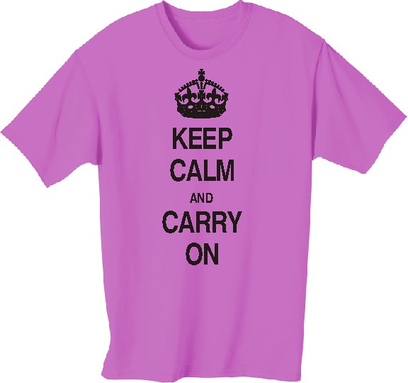 Keep Calm and Carry On Pink | Order this fine shirt from www… | Flickr