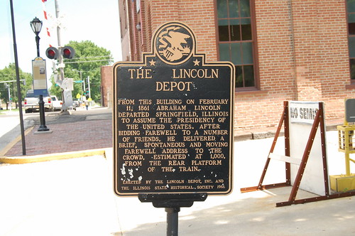 "The Lincoln Depot" Historical Marker | by gregpeterson65