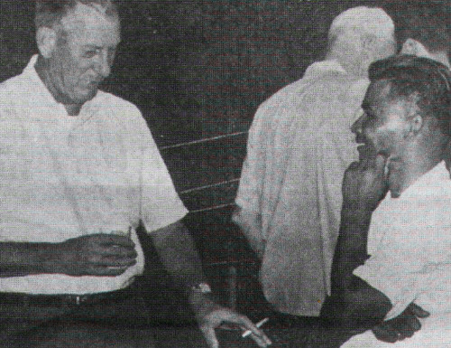 Taitano and Captain J.R. Grieve