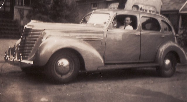 A 1938 HUPMOBILE IN AUG 1939