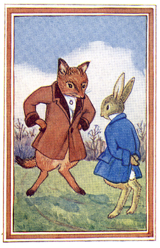 Alison Uttley - Hare and Guy Fawkes - fox | by moonflygirl