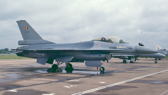 FA-26 - Belgian F-16A, nose section now at Museum für Luftfahrt and Technik at Werigerode, Germany
