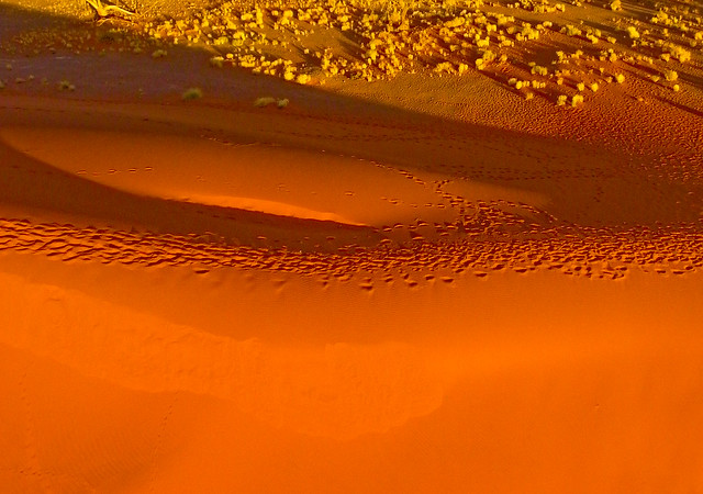 Rising Sun AutoKAP on Dune 45 in Sossusvlei, Namib Desert Namibia