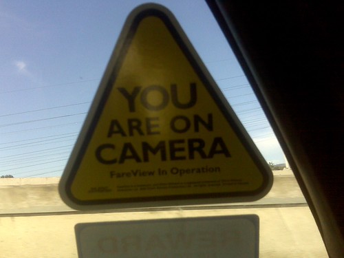 Warning Recording in the Taxi | by gillianrh