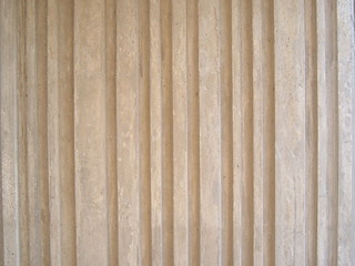 moulded concrete wall