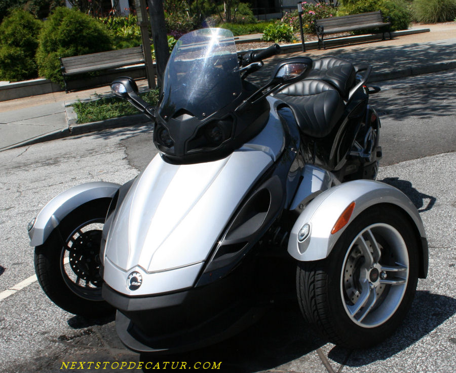 Can-Am Spyder Roadster Three Wheeled Motorcycle by -WHITEFIELD-