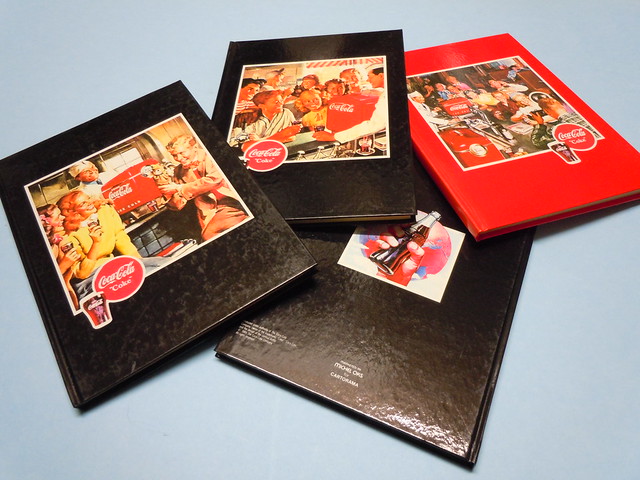 1989 Coca Cola official A5 hard cover Notebooks