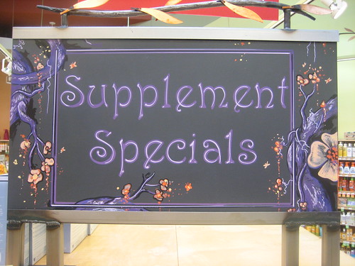 GAL Supplement Specials | by Whole Foods Market MW Signmakers