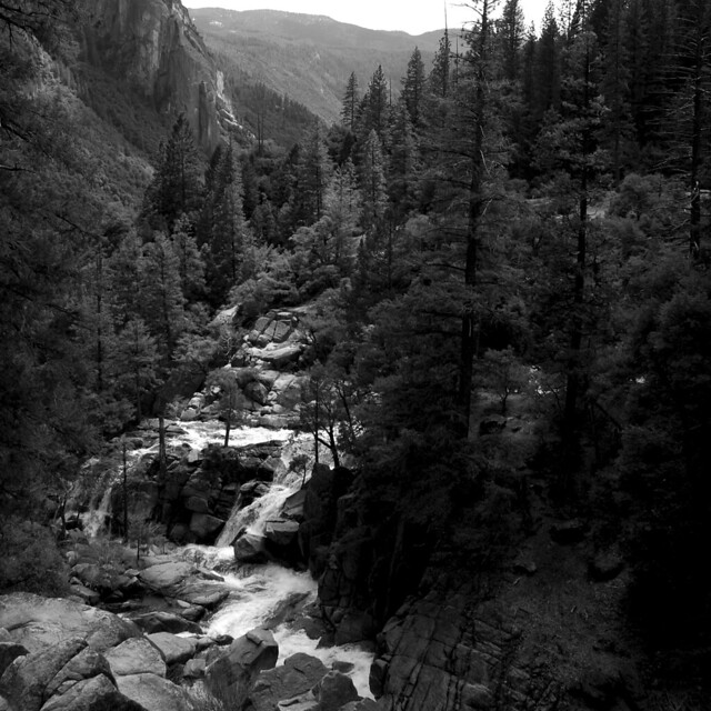 Hacia abajo, Yosemite, California, 2009