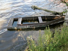 Derelict Boat , Necko Lake , Augustów 07.08.2009