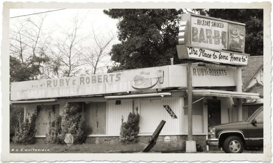 Next on Diners, Drive-in's & Dives: RUBY & ROBERTS BAR-B-Q by -WHITEFIELD-