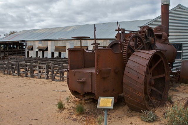 Steam tractor engine