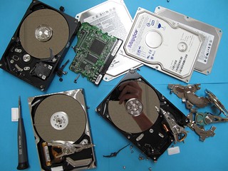 Hard disk carnage | by drdrang