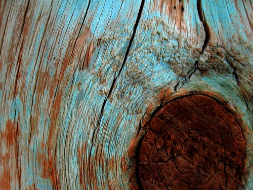 turquoise weathered wood by ℙαґḯṧḯ℮ηηε